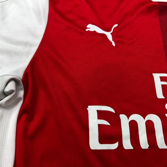Puma Arsenal Soccer Jersey XL Red White 2016-17 - Picture 3 of 12